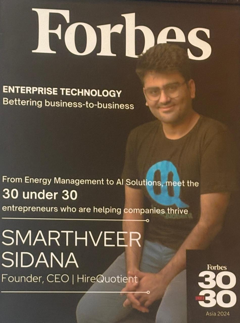 Forbes 30 Under 30 Asia award