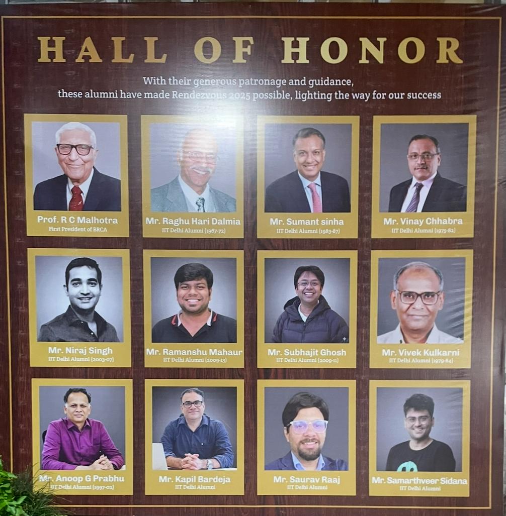 IIT Delhi Hall of Honour