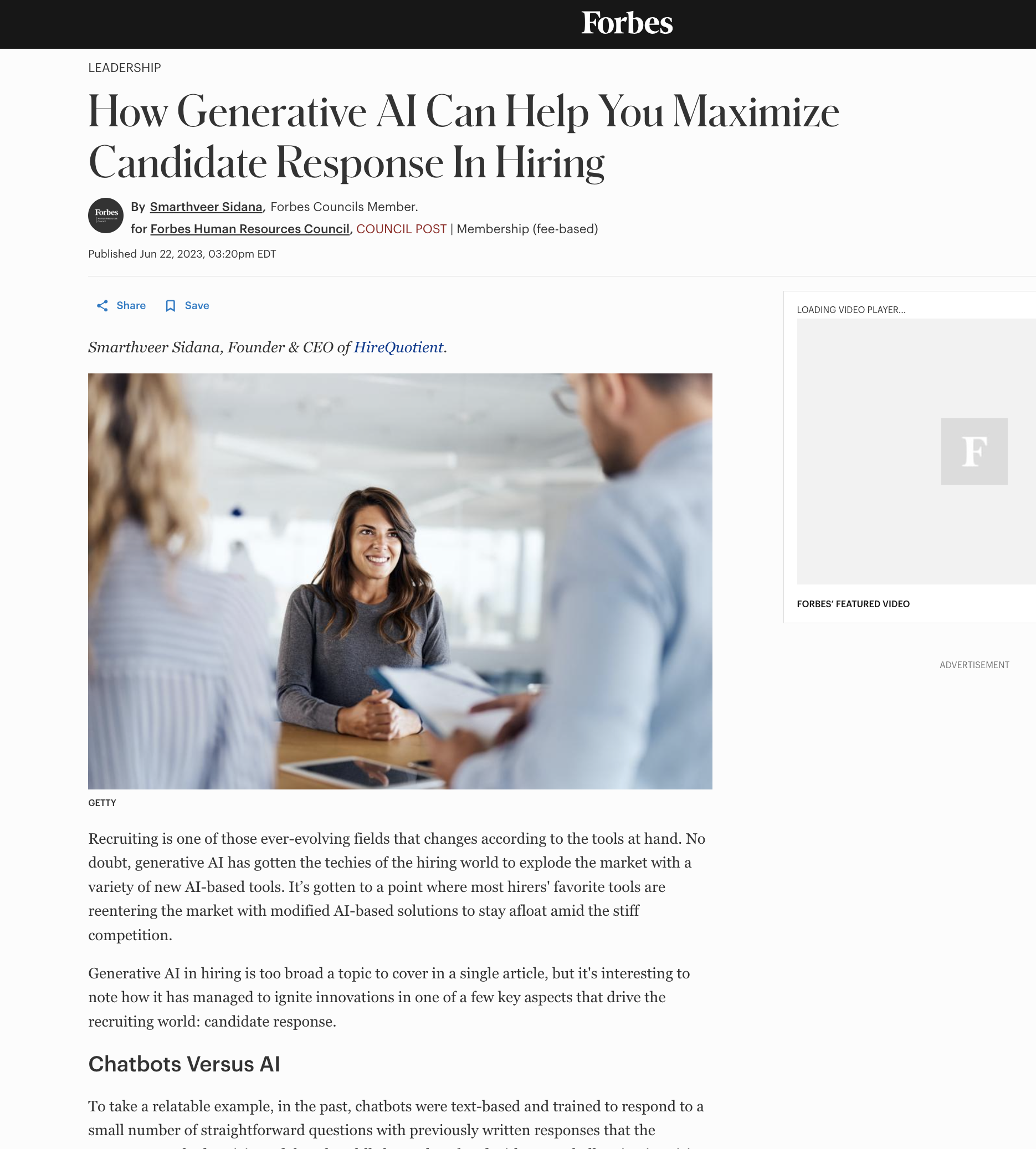 Maximize Candidate Response in Hiring